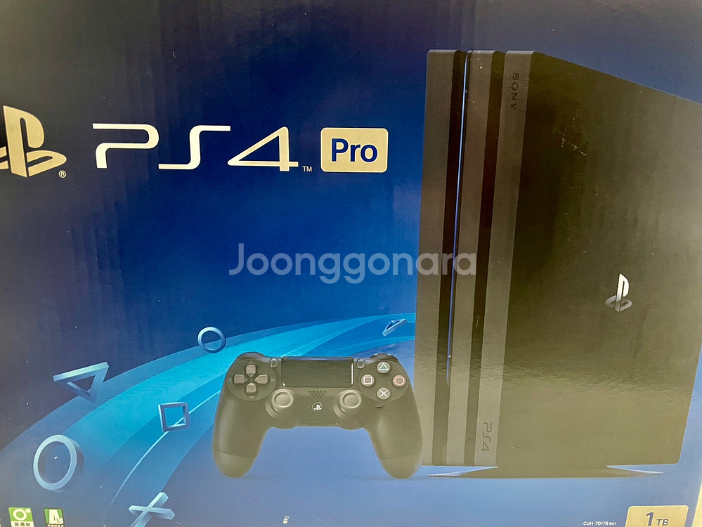 플스4 프로 PS4 Pro 1TB 본체 + 컨트롤러--0