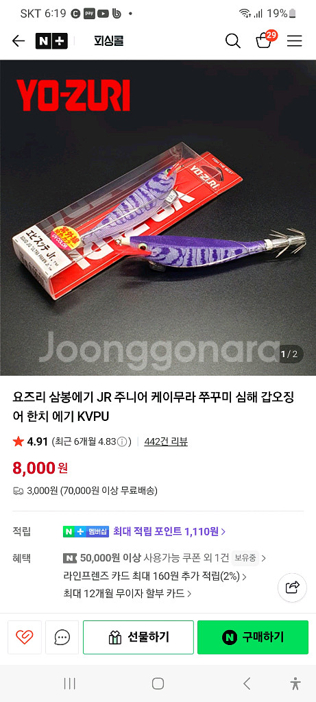 갑오징어, 쭈구미 에기 판매--2