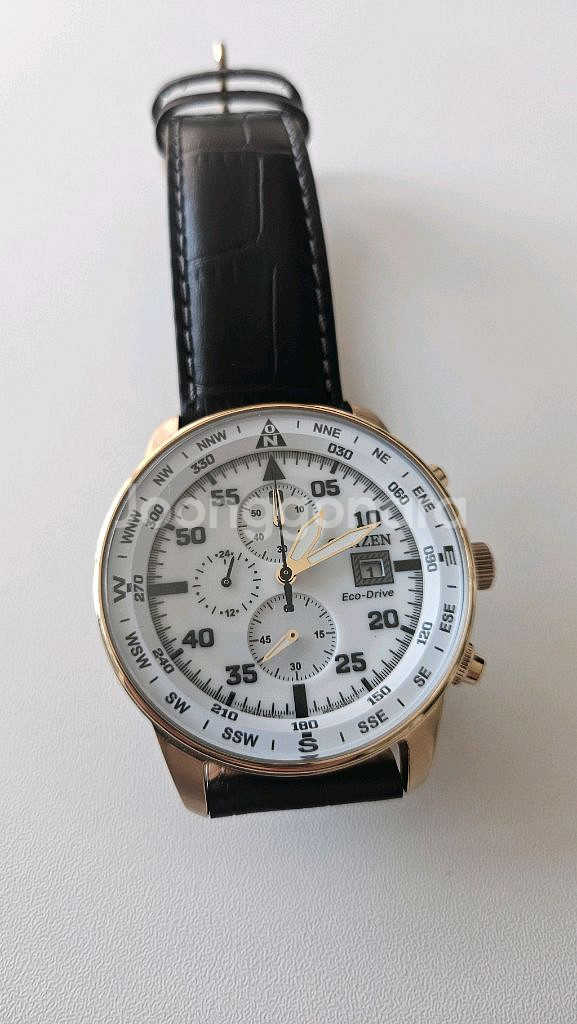 CITIZEN 시티즌 에코드라이브 나침반 시계--0