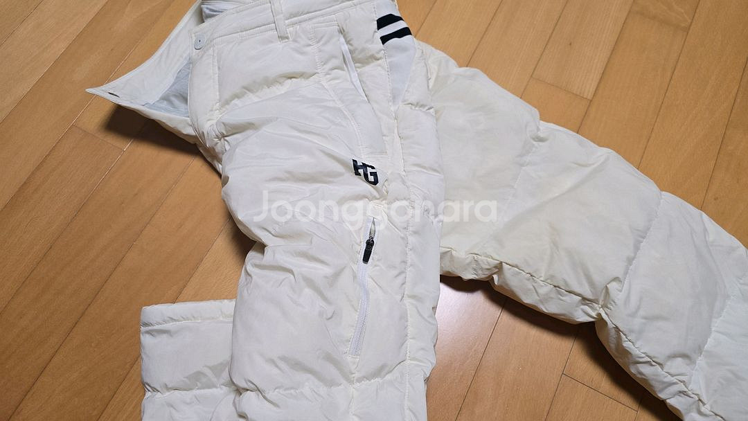 파리게이츠 구스다운 팬츠 구스다운 바지 방한팬츠 오리털바지 골프바지--5