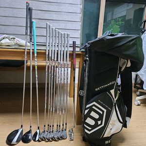 여성용 테일러메이드 M4 골프채 베티나르디백