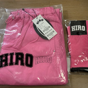 히로 블랭크 나일론 팬츠 130 + 양말 M