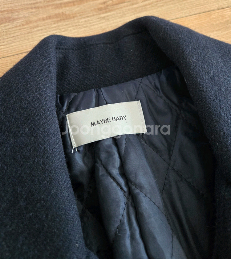 메이비베이비 울 코트--2