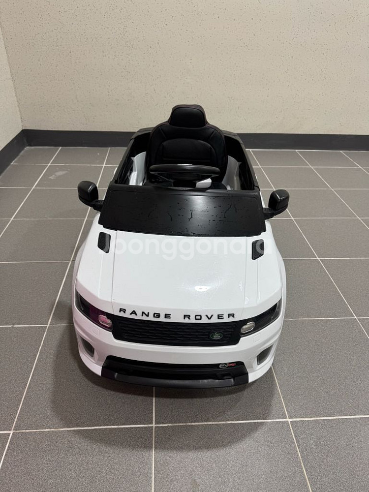 유아전동차 레인지로버suv 상태좋습니다 판매합니다--0