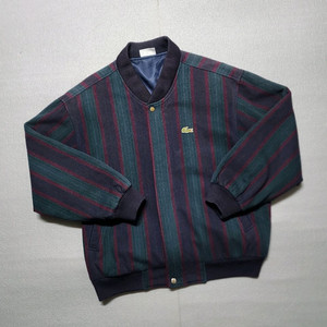 라코스테 올드스쿨 울 블루종 자켓