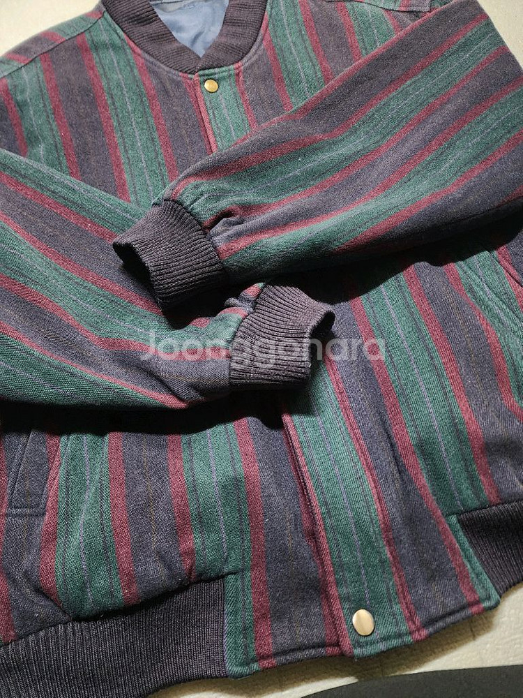 라코스테 올드스쿨 울 블루종 자켓--8