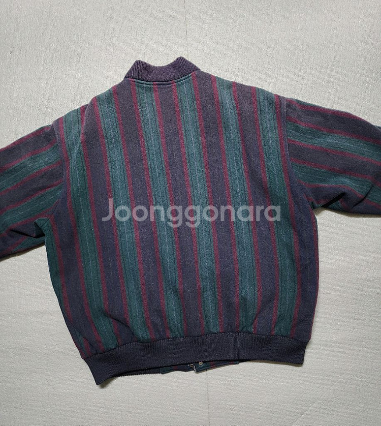 라코스테 올드스쿨 울 블루종 자켓--3