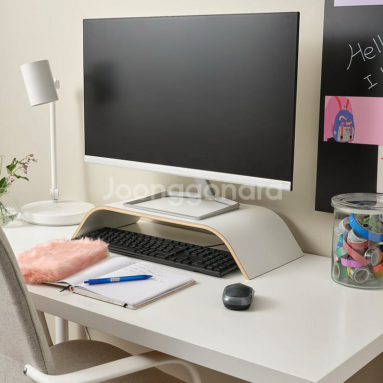 이케아 모니터 받침대 팝니다 SIGFINN(식핀)--1