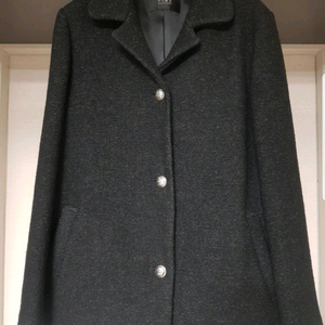 타임 정품 모직 반코트