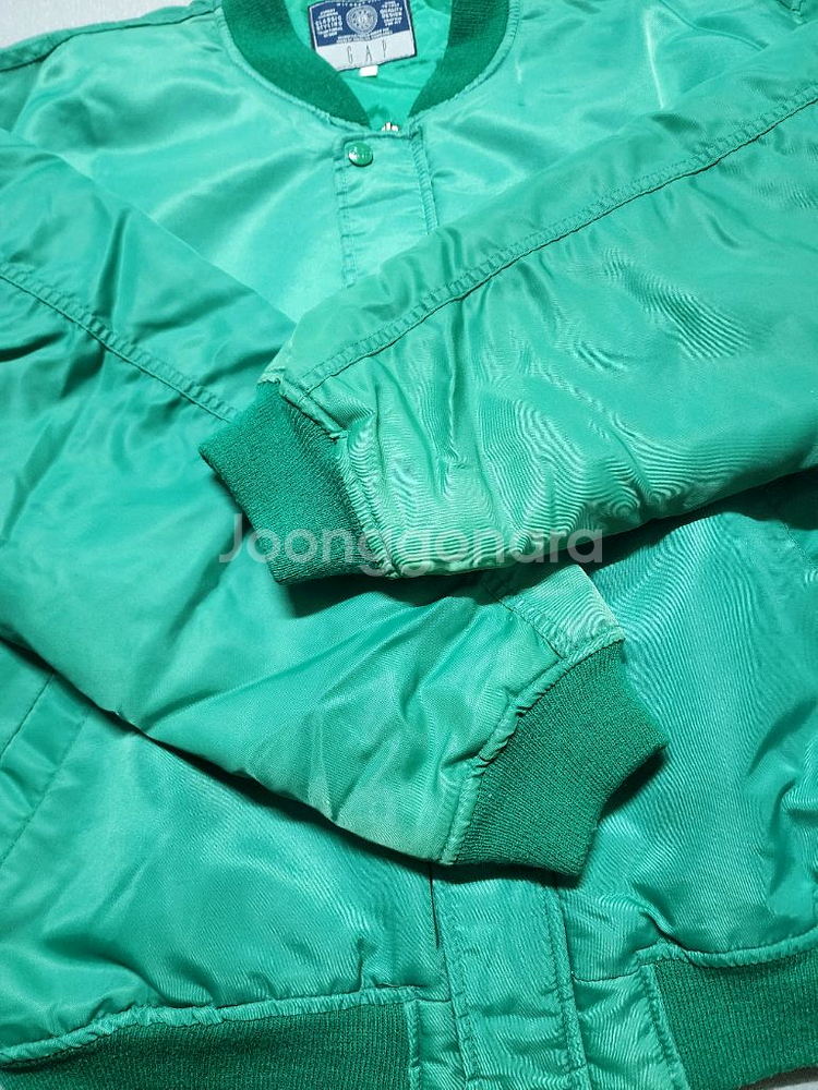 90s 갭 컬렉션 MA-1 그린 봄버 항공자켓--7
