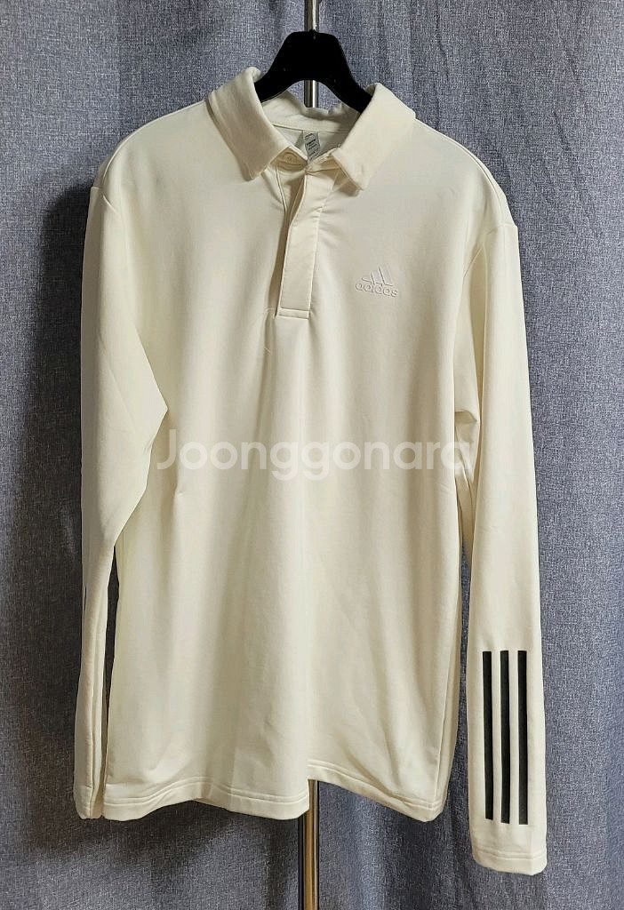 아디다스 긴팔 폴로 티셔츠 M--0