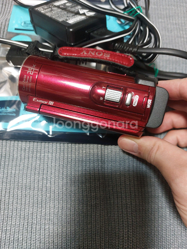 소니 hdr-cx170 캠코더--2