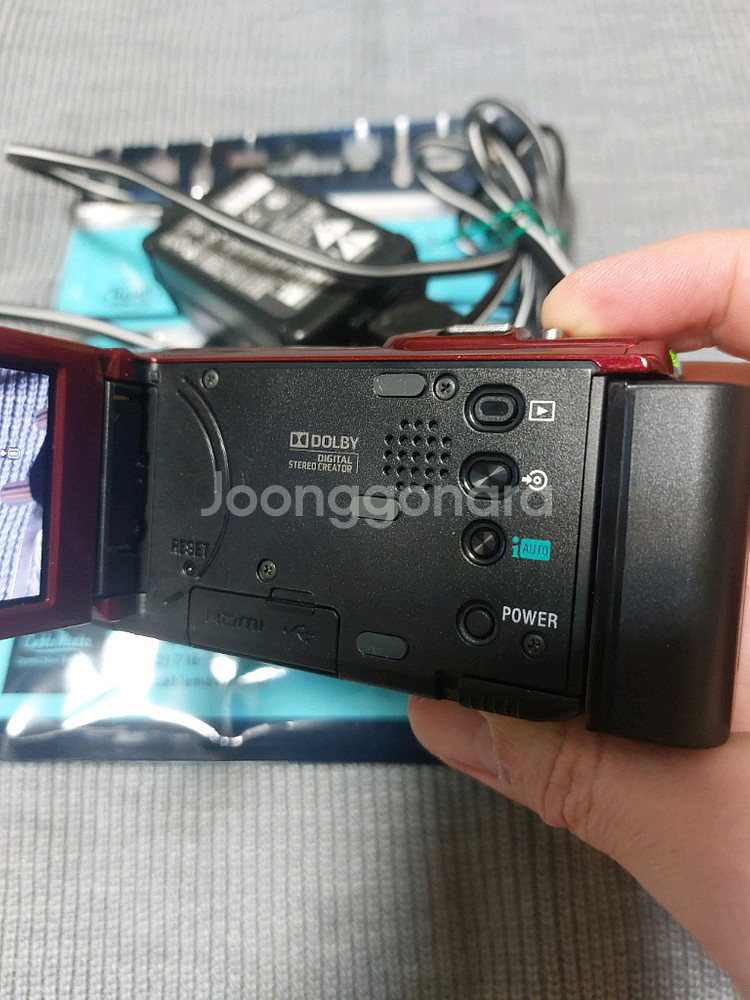 소니 hdr-cx170 캠코더--7