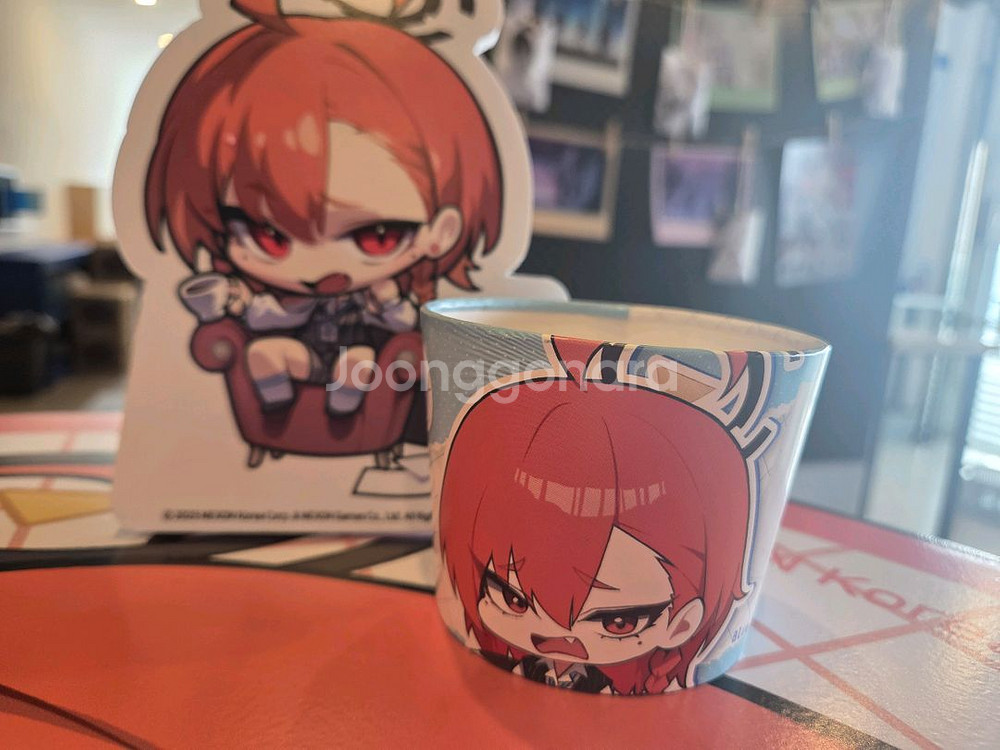 블루아카이브 애니메이트 아카네 컵홀더 팝니다--0