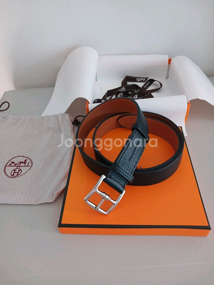 에르메스 남성벨트 95 사이즈--0