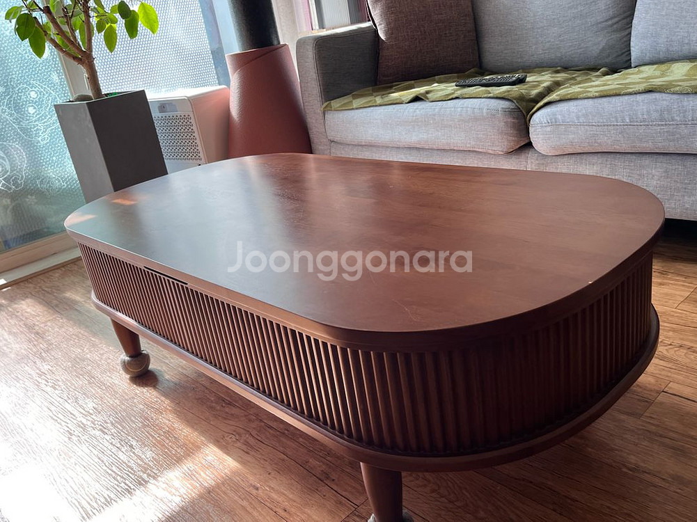 오슬로 리프트업 원목 테이블(11/8일까지 판매)--1