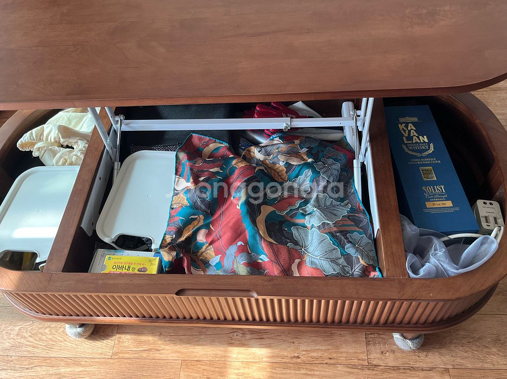 오슬로 리프트업 원목 테이블(11/8일까지 판매)--4