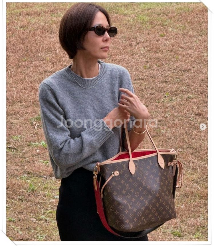 루이비통 네버풀 반둘리에 인사이드 아웃 mm사이즈--1