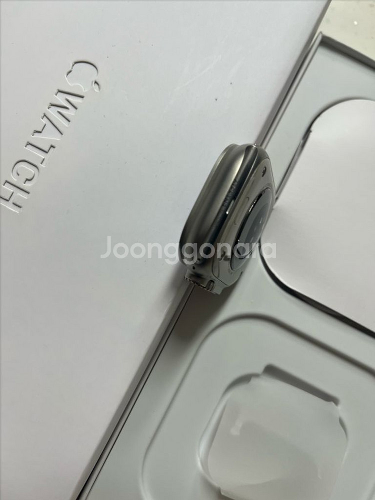 애플워치 울트라1 실버 SSS급 풀구성--6