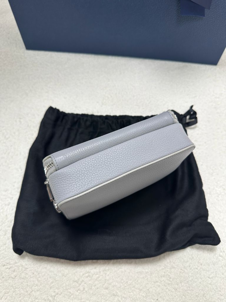 디올 조던 콜라보 미니백 메신저백 그레이--2