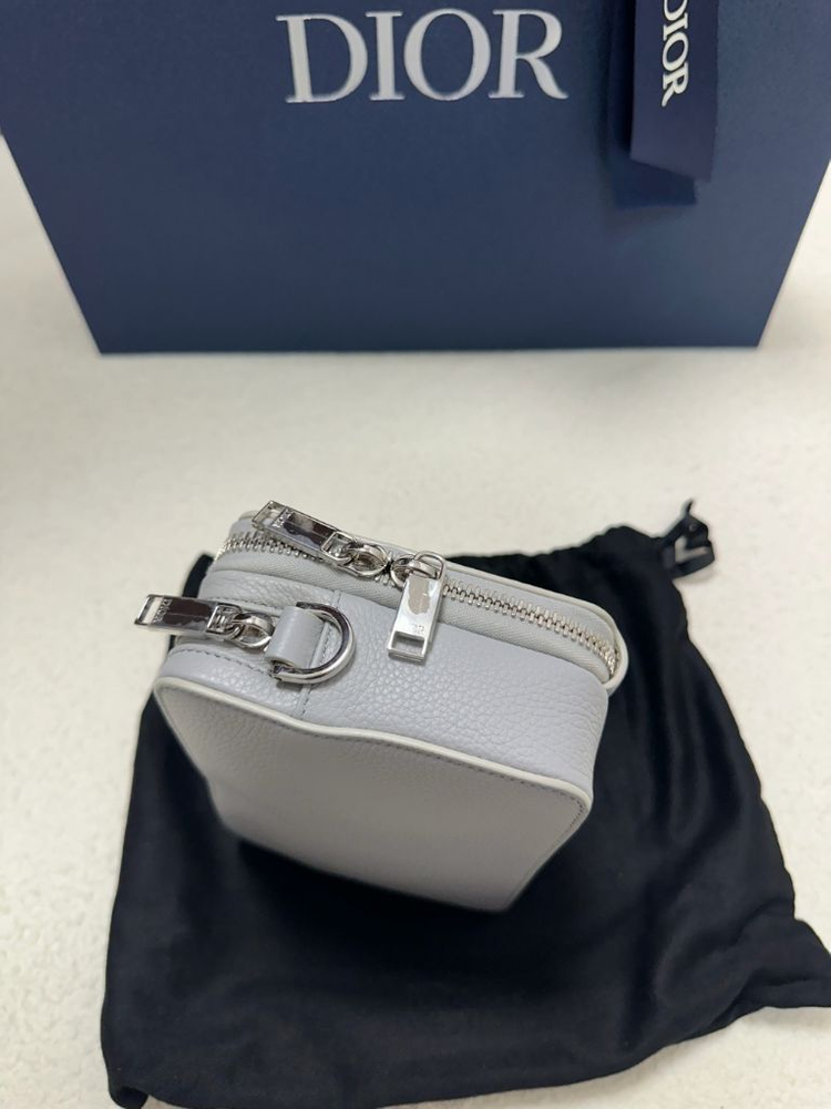 디올 조던 콜라보 미니백 메신저백 그레이--3
