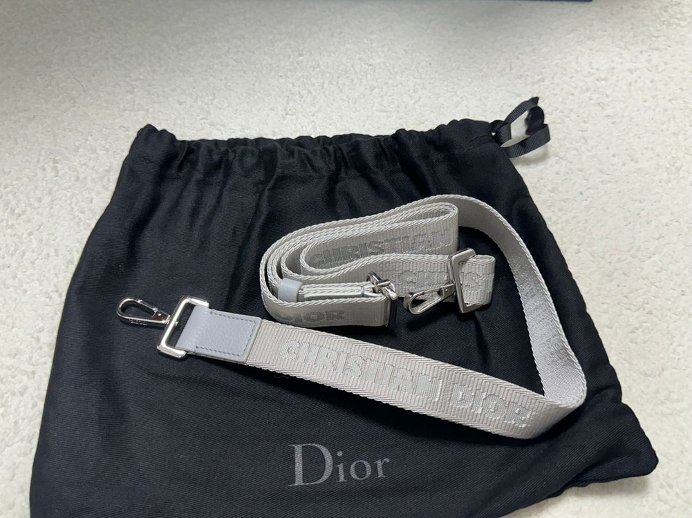 디올 조던 콜라보 미니백 메신저백 그레이--9