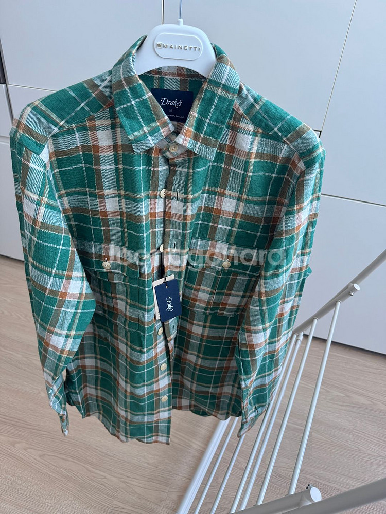 Drake's 드레익스 셔츠 새상품--0