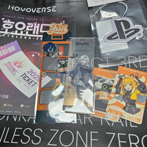 젠레스 존 제로 호요랜드2025 부스 포토카드 플레이샵굿즈 호요랜드백