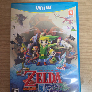 젤다의 전설 바람의 택트 바람의 지휘봉 HD 닌텐도 Wii U cd판매합니다