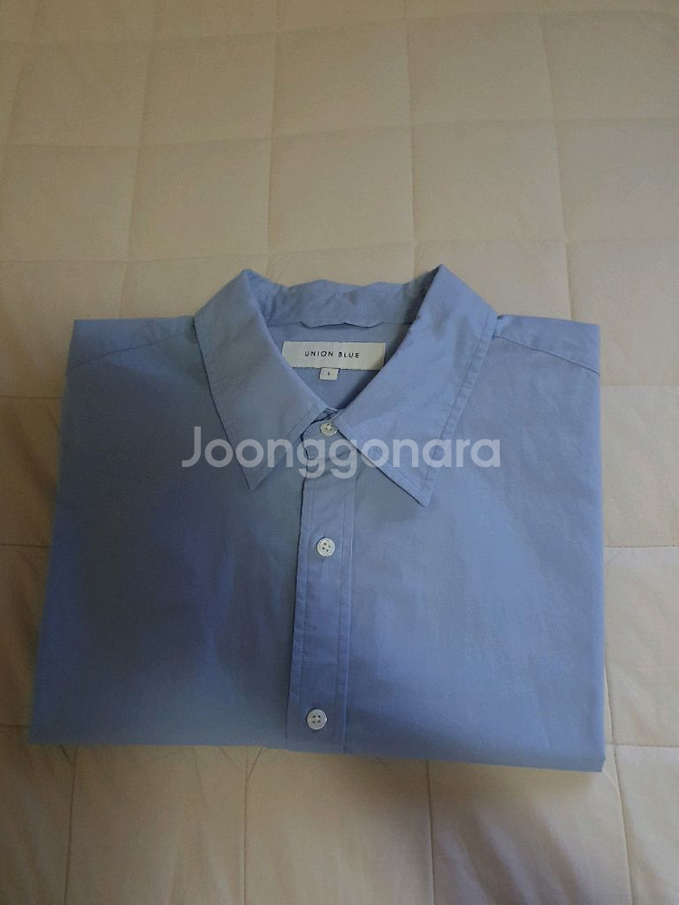 [셔츠] 유니온블루/런드리셔츠/1회 착용 운포 3--1