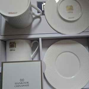 청와대 대통령실 머그컵.잔 세트 (한국도자기) 택포