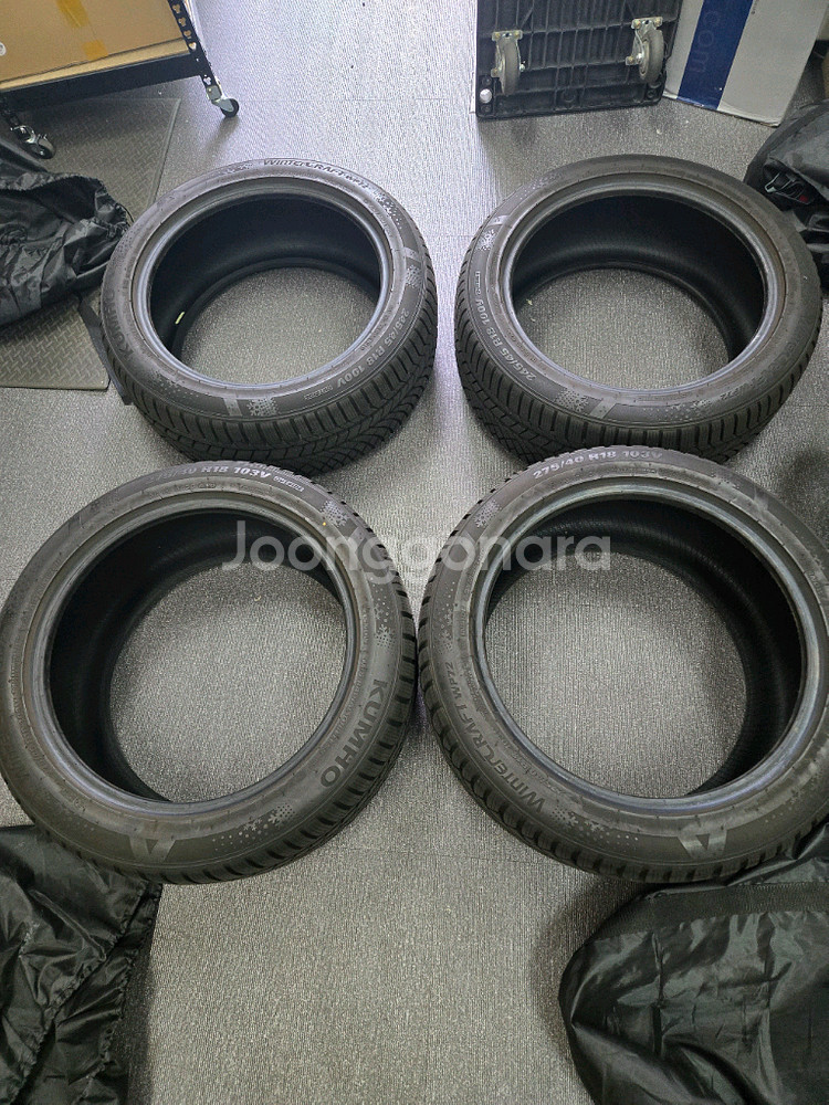 520i G30 윈터타이어 금호윈터크래프트 4본--0