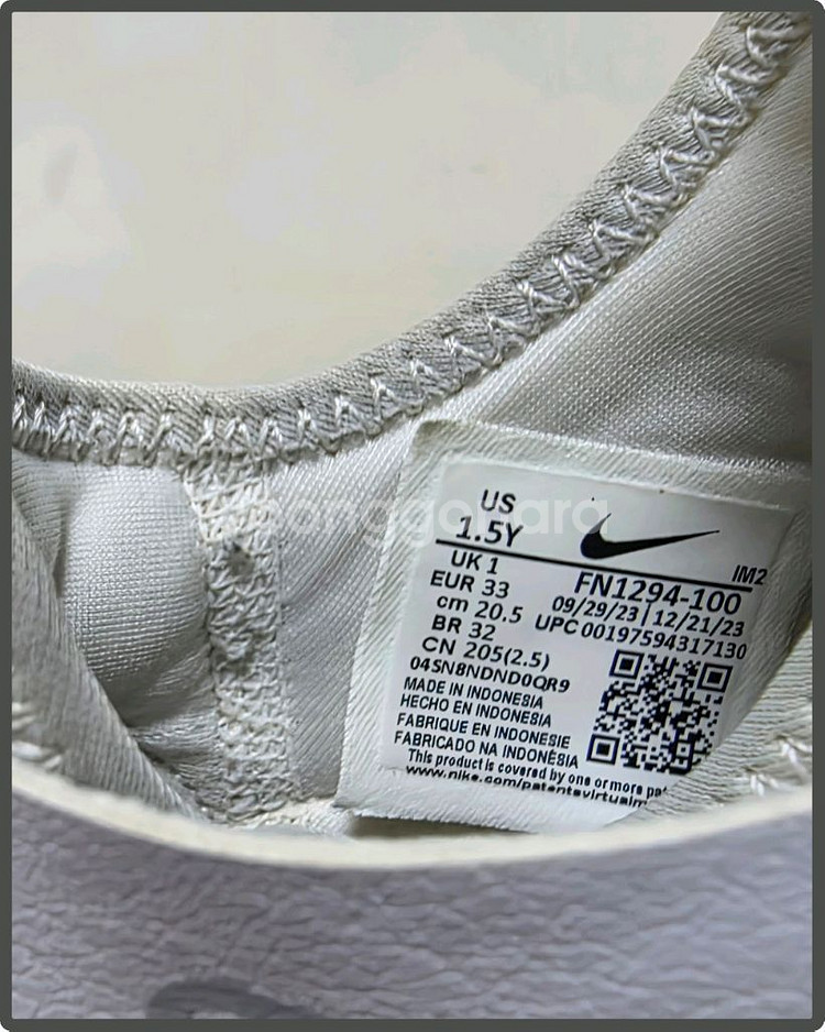 아동 나이키 운동화 화이트 FN1294-100 [200-205]--6