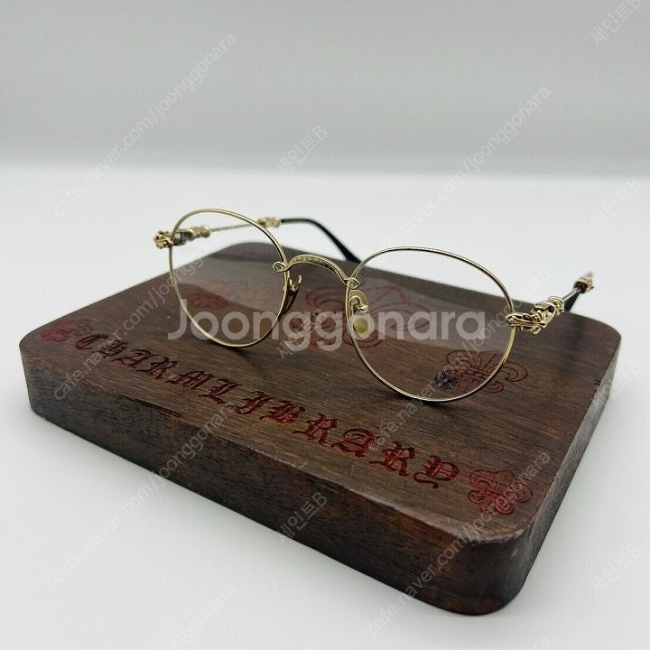 크롬하츠부바 금테안경--0