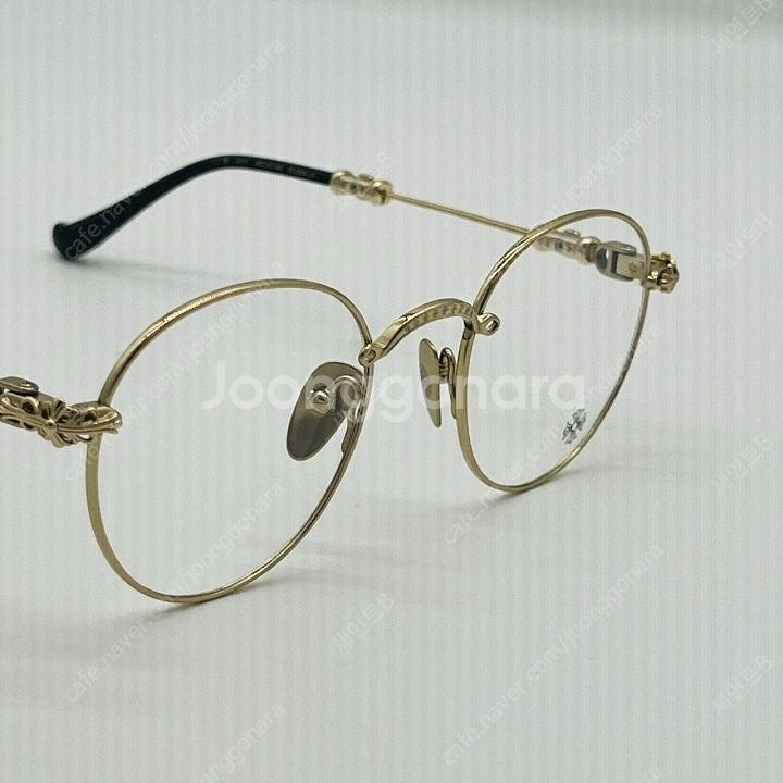 크롬하츠부바 금테안경--4