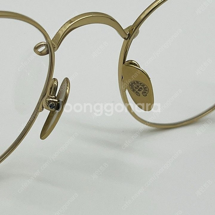 크롬하츠부바 금테안경--5