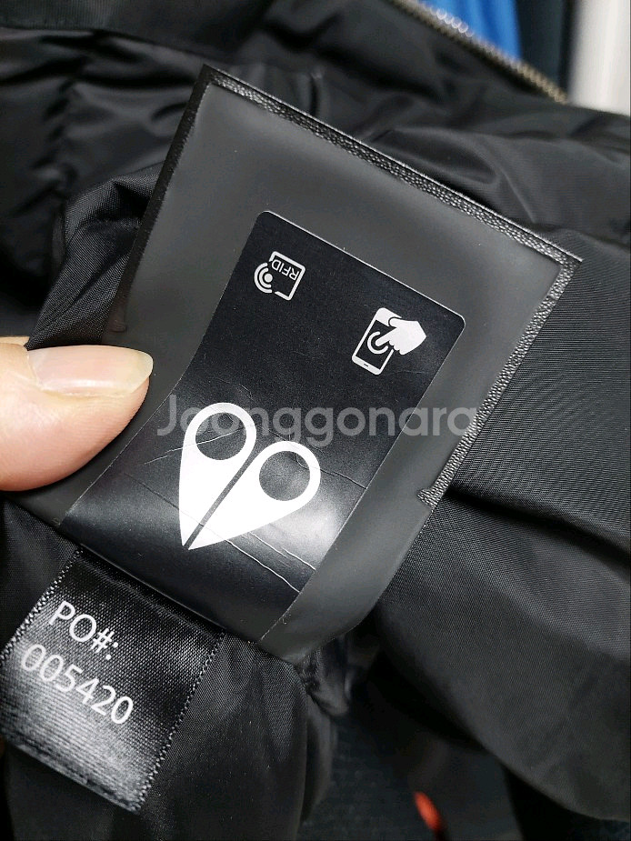 무스너클 블랙 발리스틱 봄버 패딩 신형 L--5