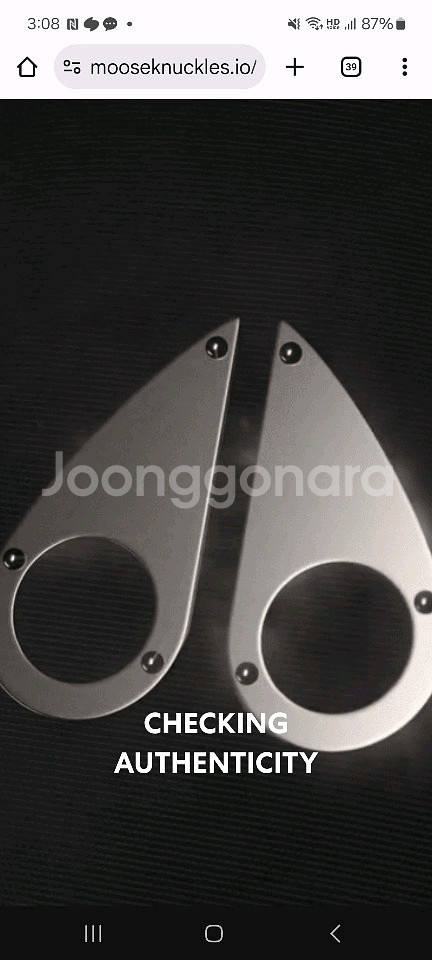 무스너클 블랙 발리스틱 봄버 패딩 신형 L--4