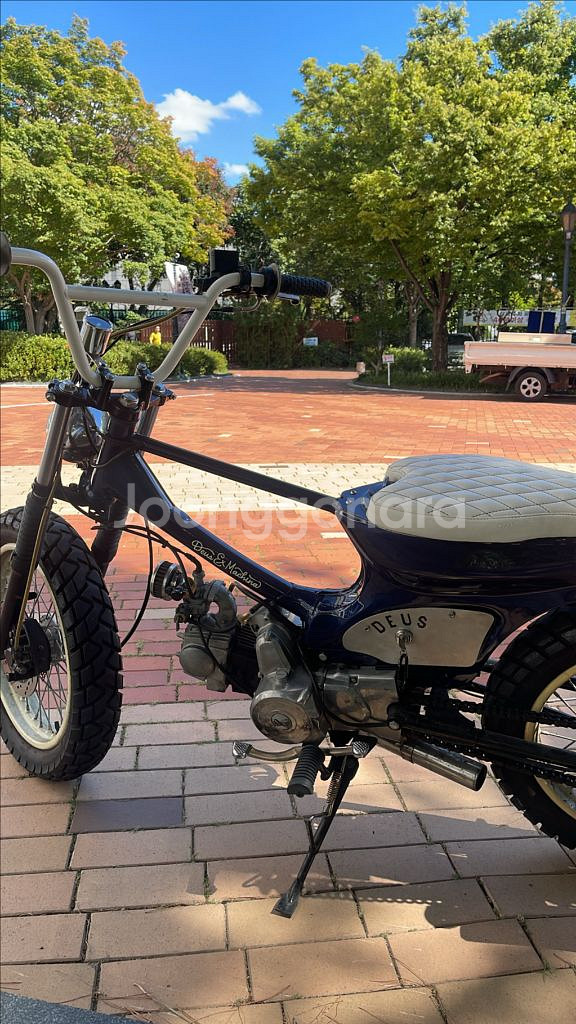 크라시코 게러지 언더본 커스텀 오토바이--0