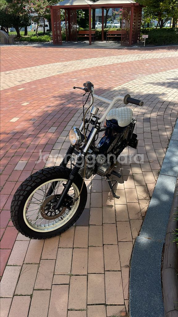 크라시코 게러지 언더본 커스텀 오토바이--2