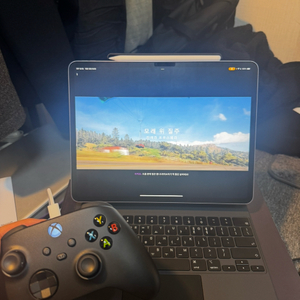 아이패드에어6 13인치 퍼플(애플펜슬프로,애플정품매직키보드)