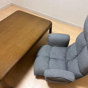 한샘 휴 1인용 좌식 리클라이너 안락의자