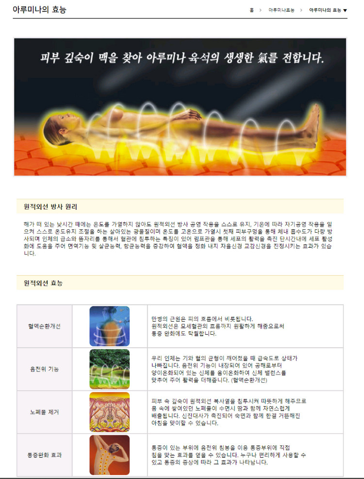 KM골드 아루미나 온열매트 신품급 이미지