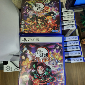 PS5 귀멸의 칼날 히노카미 혈풍담 1,2