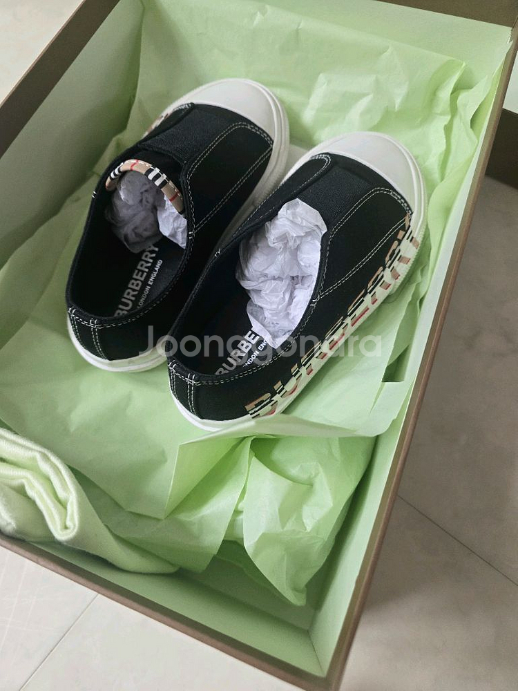버버리 키즈 슬립온 26--1