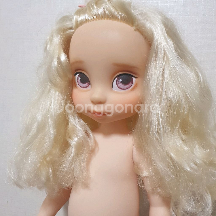 디즈니 베이비돌 라푼젤 , 신데렐라 리페인팅(O) 인형 판매--4