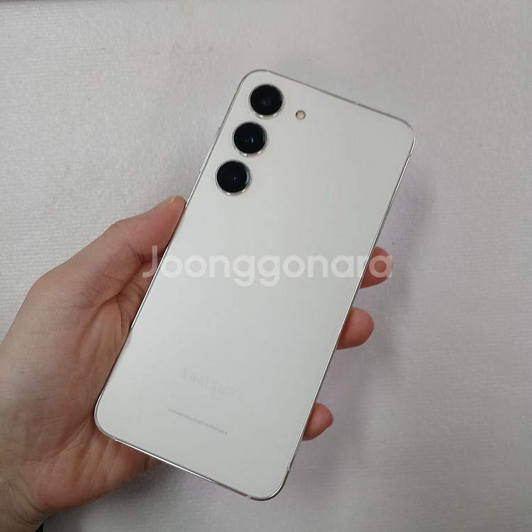 갤럭시S23 256기가 옐로우 공기계 중고폰 업무폰 세컨폰 알뜰폰 자녀폰--0