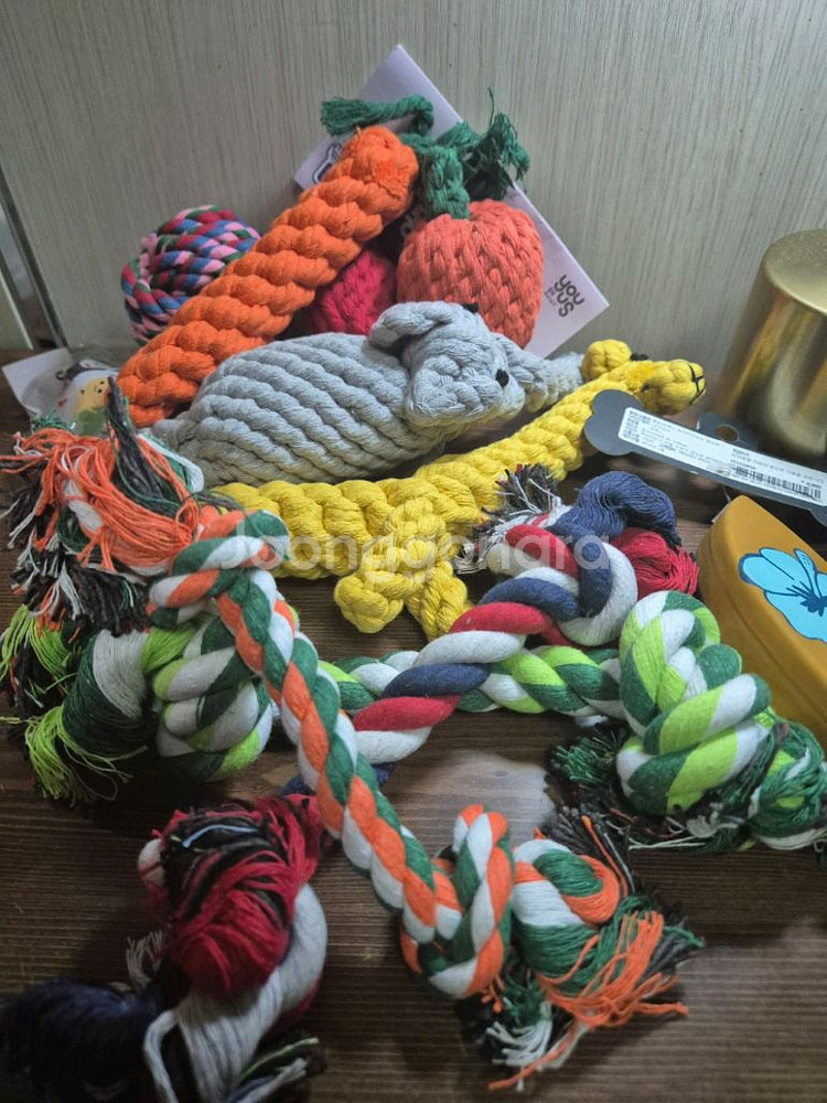 강아지, 고양이 장난감들--0