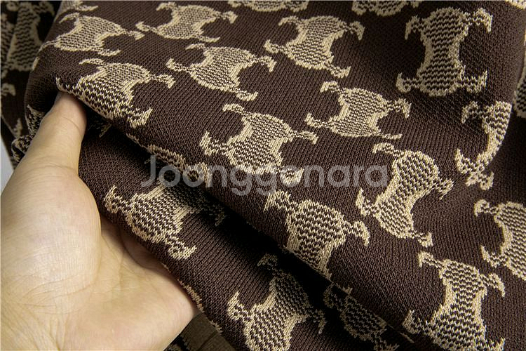 새상품 고퀄 자수 니트 수입의류 투피스 세트--4