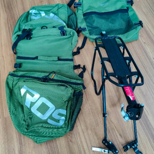 로스 자전거 캐리어백 세트